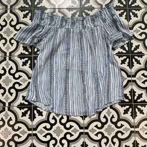 tilly’s off the shoulder top